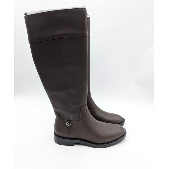 Aerosoles Taba Knee High Boots Side Zip Women's Dark Brown Size US5M EU36 - Picture 3 of 13